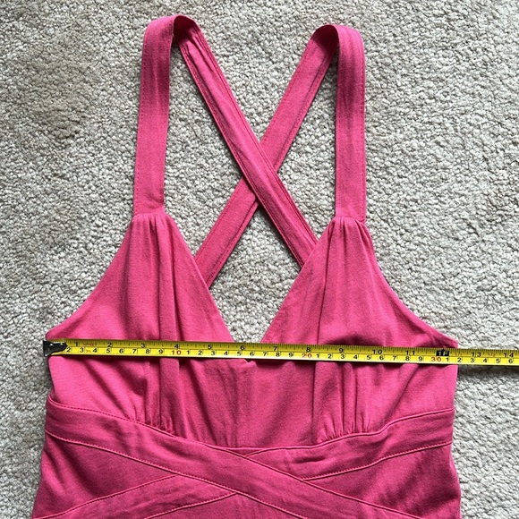 💜 HOST PICK 💜 edc by Esprit Cross Back Fit and Flare Pink Dress - Picture 5 of 10